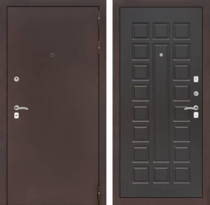 Входная дверь CLASSIC антик медный 04 - Венге