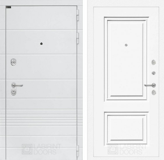 Входная дверь Трендо 26 Эмаль RAL 9003