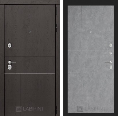 Входная дверь Урбан 21 - Бетон светлый